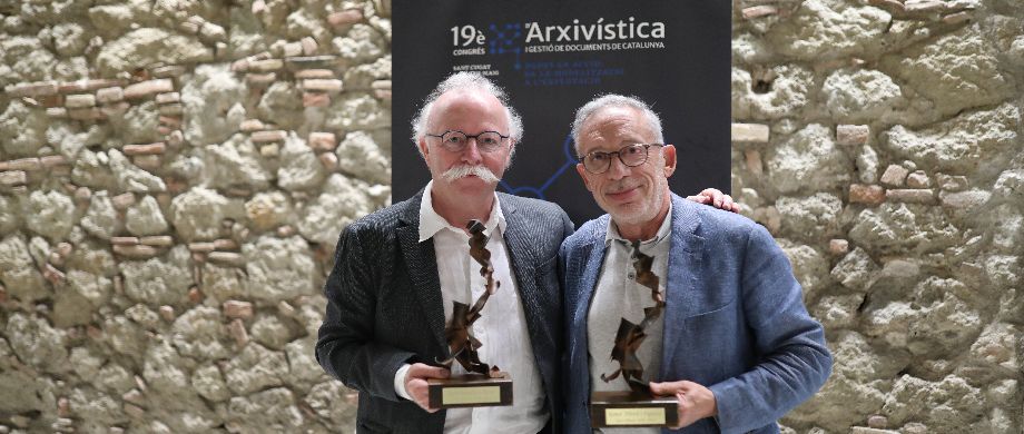 Joan Boadas i Ramon Alberch nomenats Socis d’Honor de l’AAC